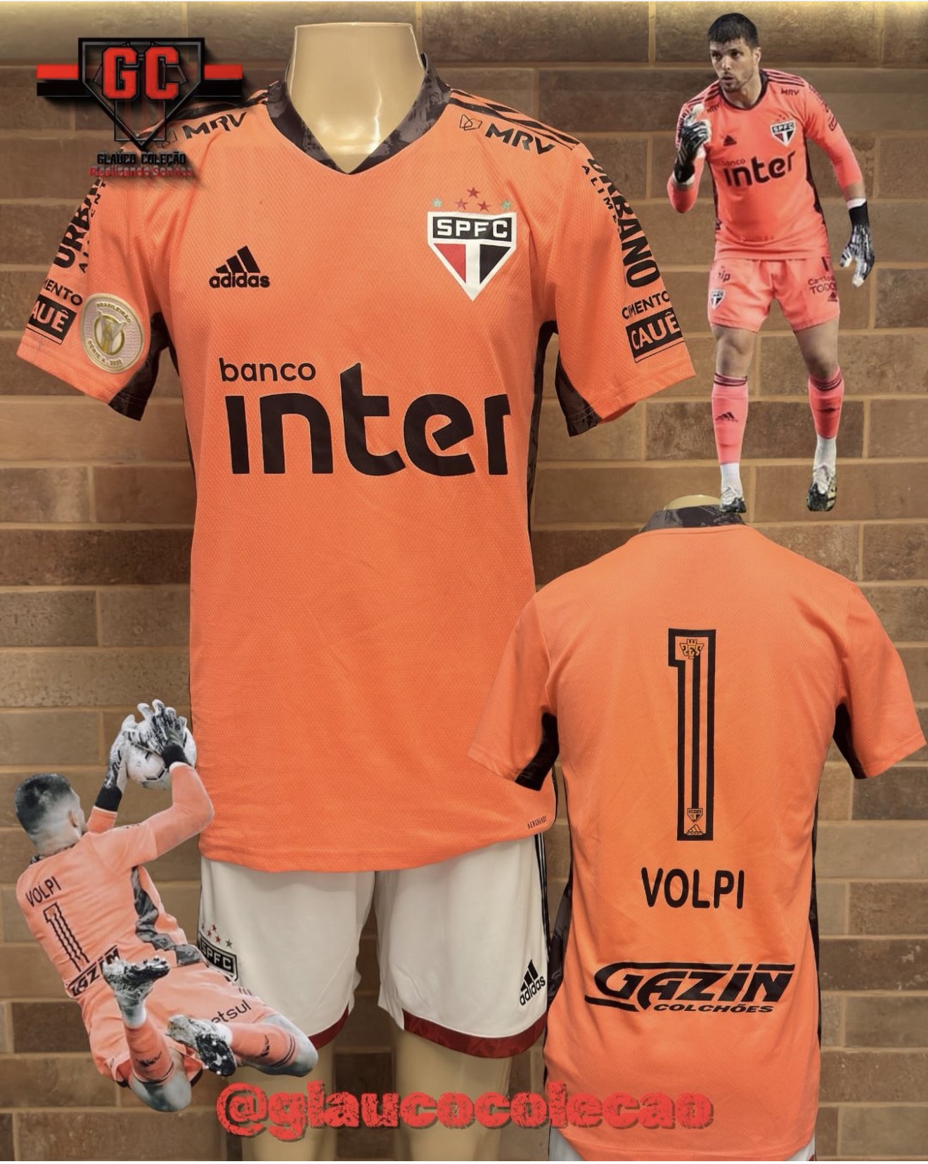 CAMISA SÃO PAULO FC 2020 -🇾🇪VOLPI🇾🇪 - TAMANHO M -⚽️DE JOGO⚽️ 🏷️EXECELENTE ESTADO🏷️