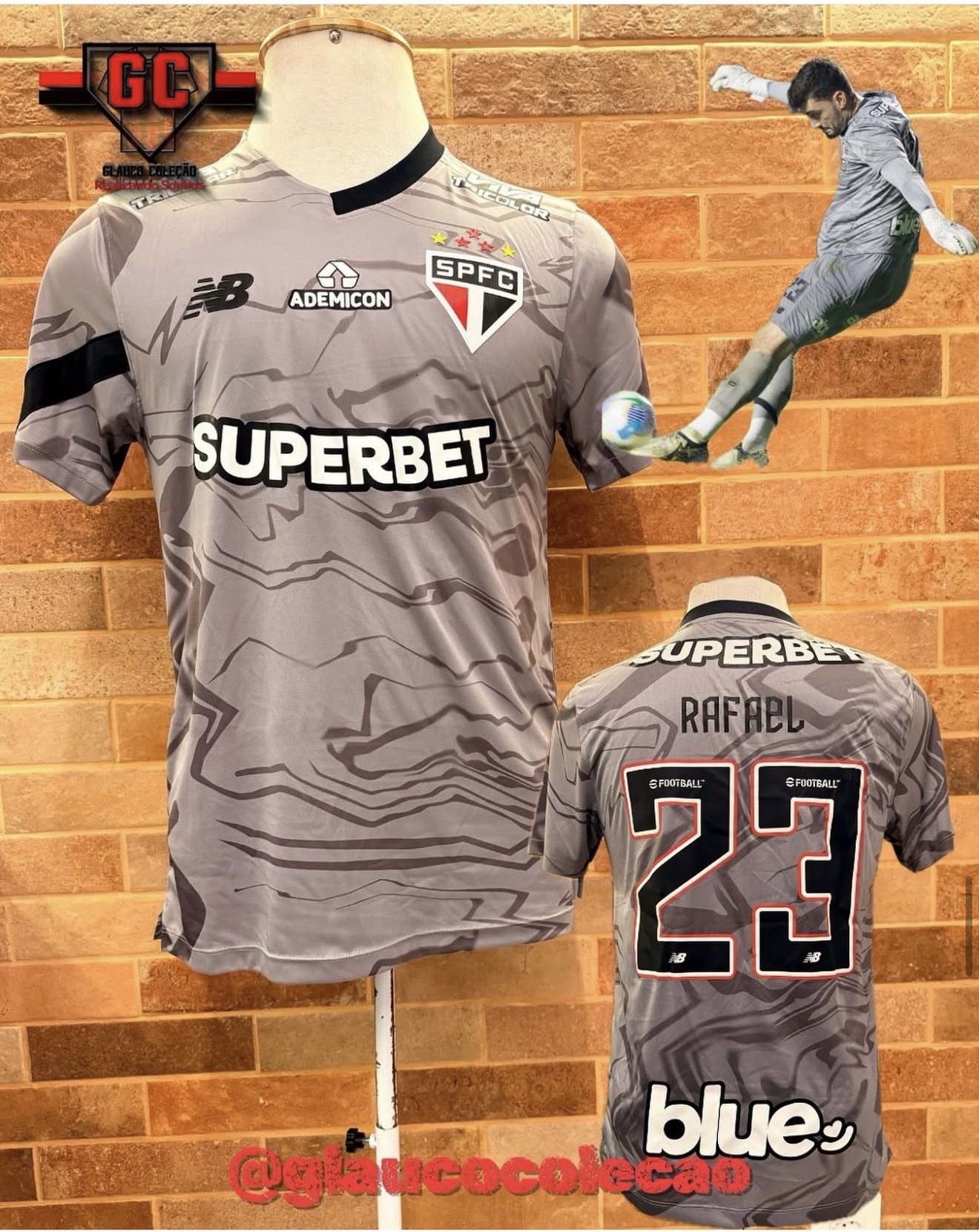 CAMISA SÃO PAULO FC 2024/25 -🇾🇪RAFAEL🇾🇪 - TAMANHO M -  ⚽️PREPARADA PARA JOGO⚽️  🏷️EXCELENTE ESTADO🏷️