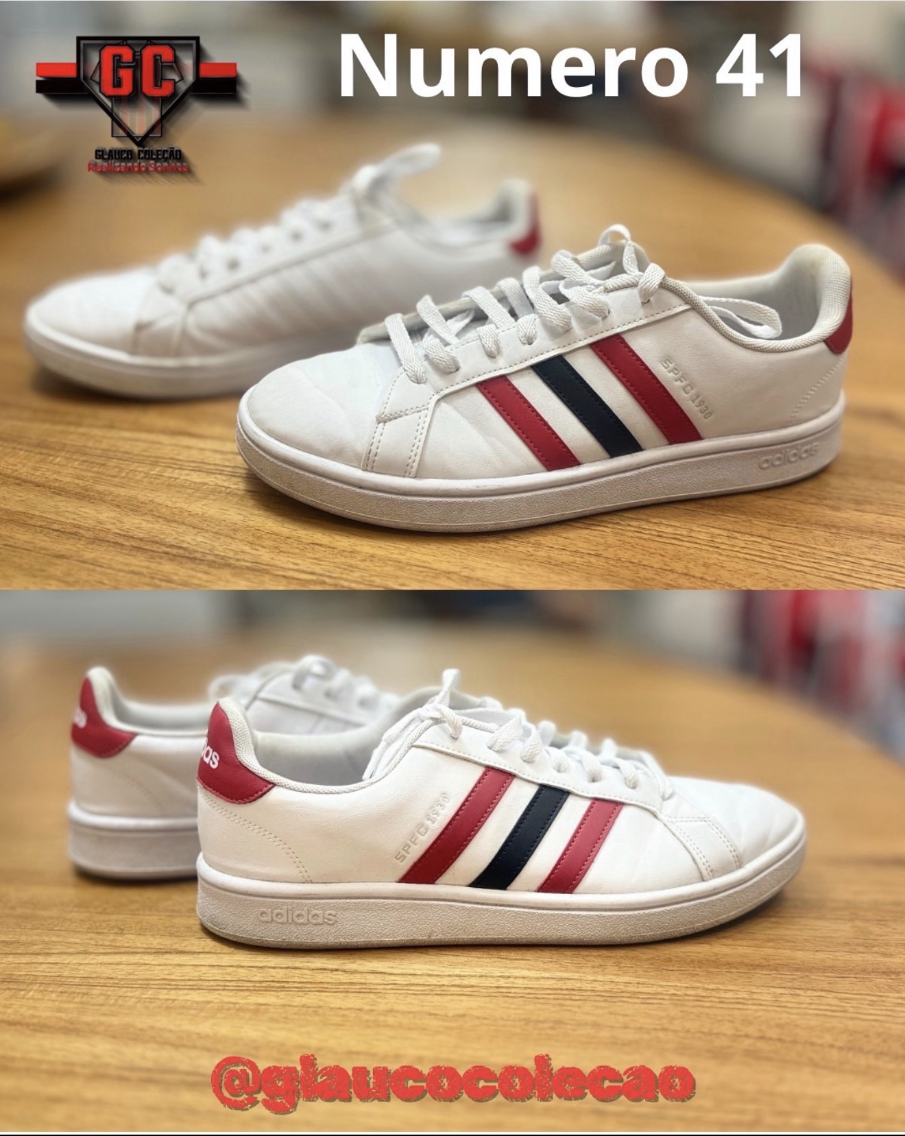 TÊNIS SÃO PAULO FC ADIDAS -🇾🇪 - TAMANHO 41 ⚽️ 🏷️ÓTIMO ESTADO🏷️