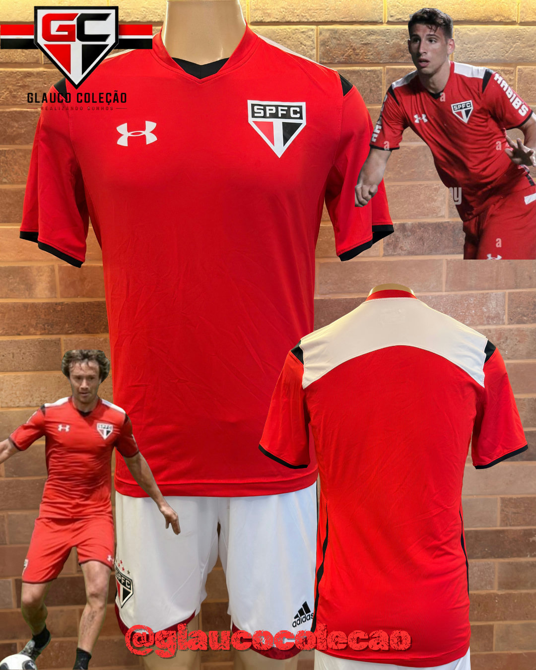 CAMISA TREINO SÃO PAULO FC 2015/16 -🇾🇪🇾🇪 - TAMANHO M - 🏷️ÓTIMO ESTADO🏷️