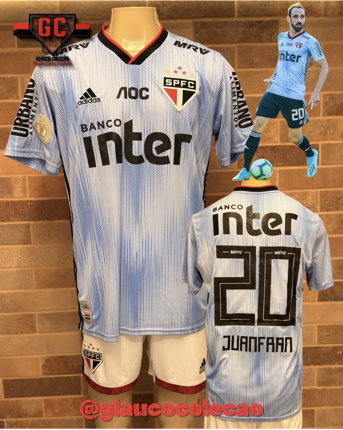 CAMISA SÃO PAULO FC 2019 -🇾🇪JUANFRAN🇾🇪 - TAMANHO G - 🏷️ÓTIMO ESTADO🏷️