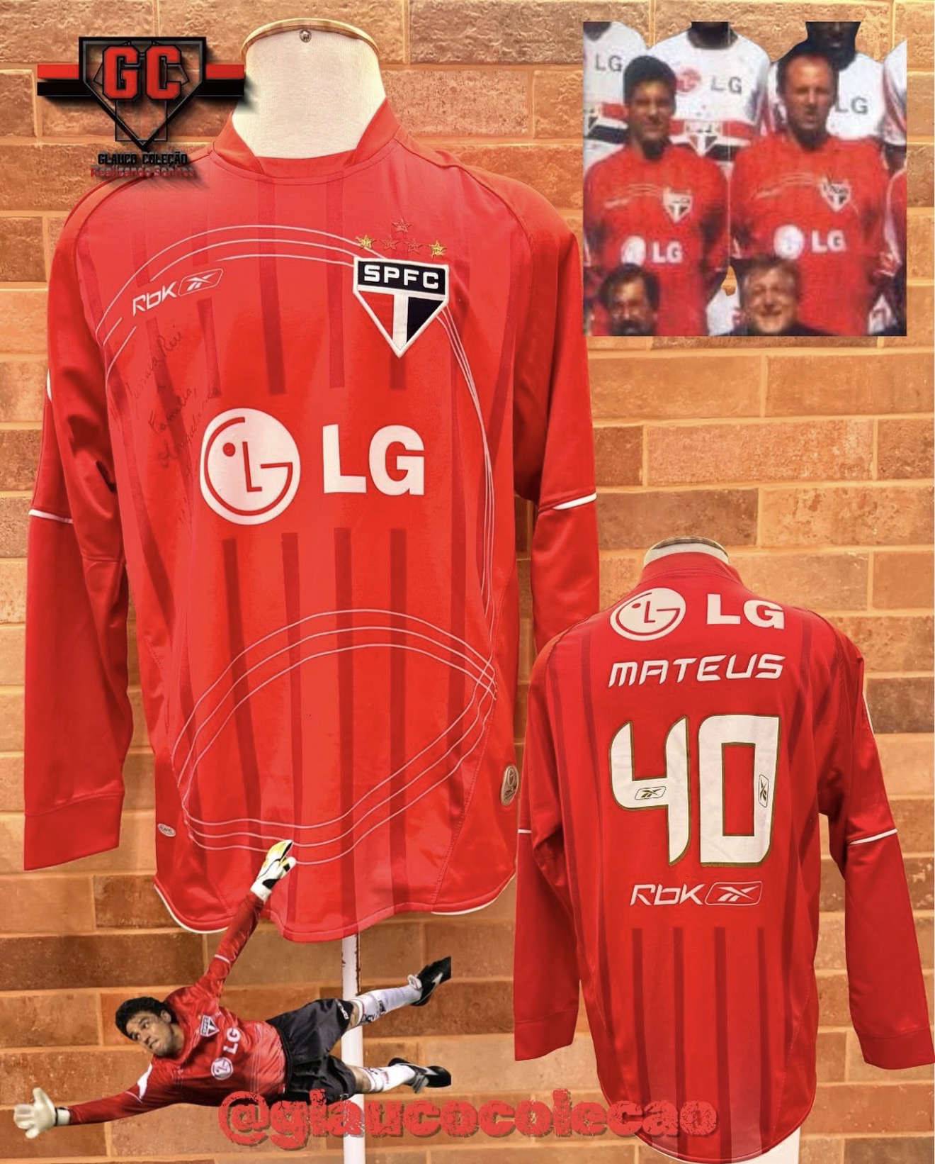 CAMISA SÃO PAULO FC 2006 -🇾🇪MATHEUS🇾🇪 - TAMANHO GG - ÓTIMO ESTADO ⚽️DE JOGO⚽️