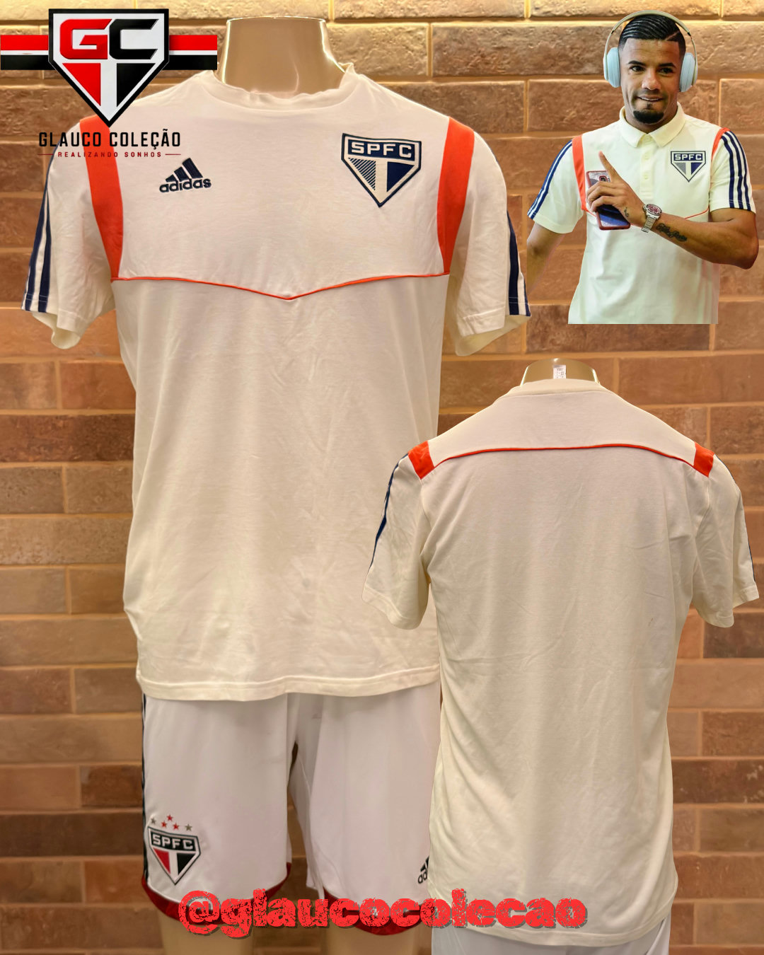CAMISA CONCENTRAÇÃO SÃO PAULO FC 2019 -🇾🇪🇾🇪 - TAMANHO M 🏷️BOM ESTADO🏷️