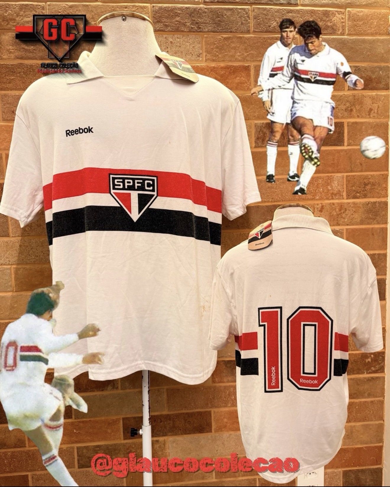 CAMISA SÃO PAULO FC RETRÔ REEBOK 1992 -🇾🇪RAÍ🇾🇪 - TAMANHO 3G - ÓTIMO ESTADO - 🏷️NA ETIQUETA 🏷️