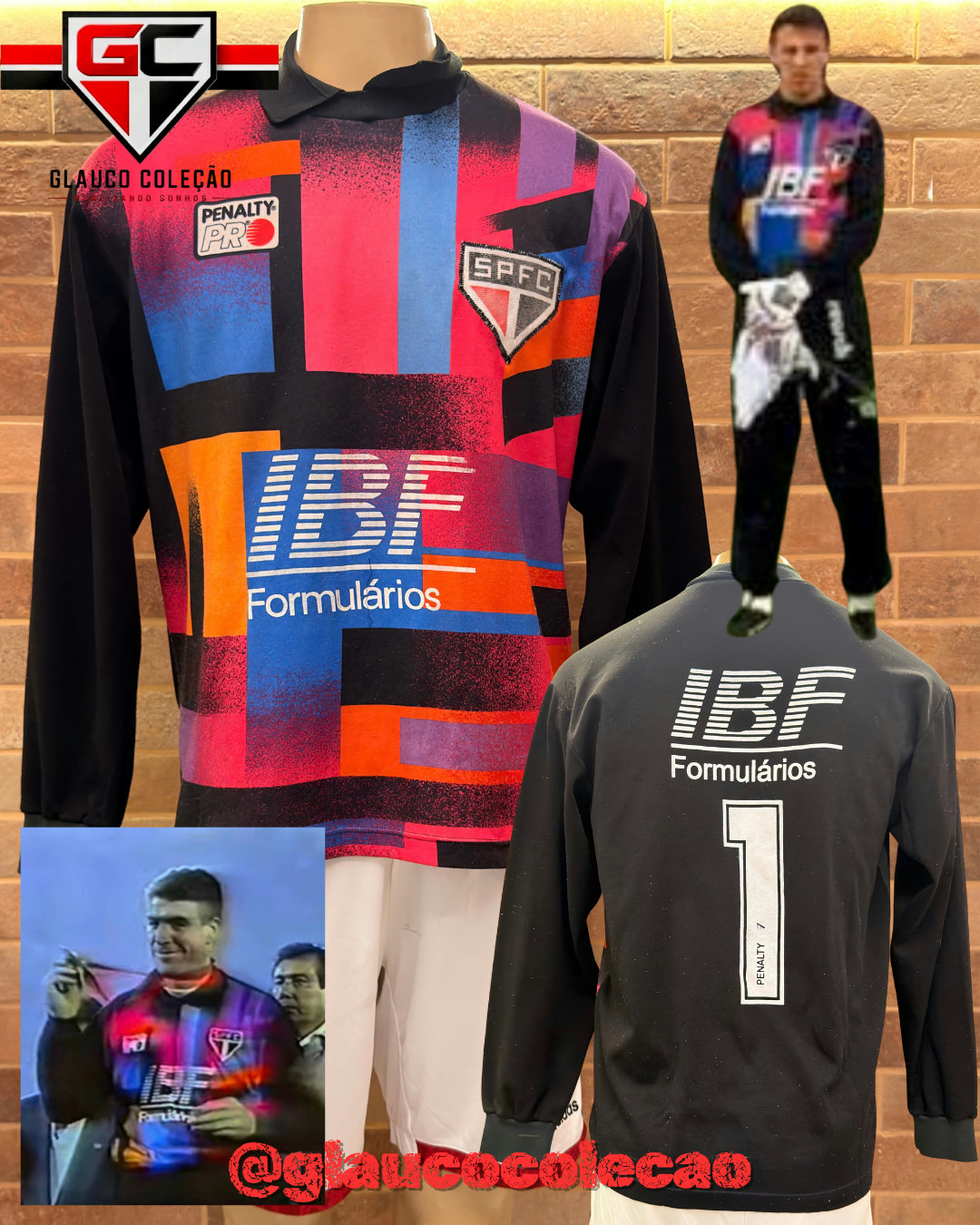 CAMISA SÃO PAULO FC 1993 -🇾🇪ZETTI/ROGÉRIO CENI🇾🇪 - TAMANHO G  🏷️ÓTIMO ESTADO🏷️ ⚽️DE JOGO⚽️