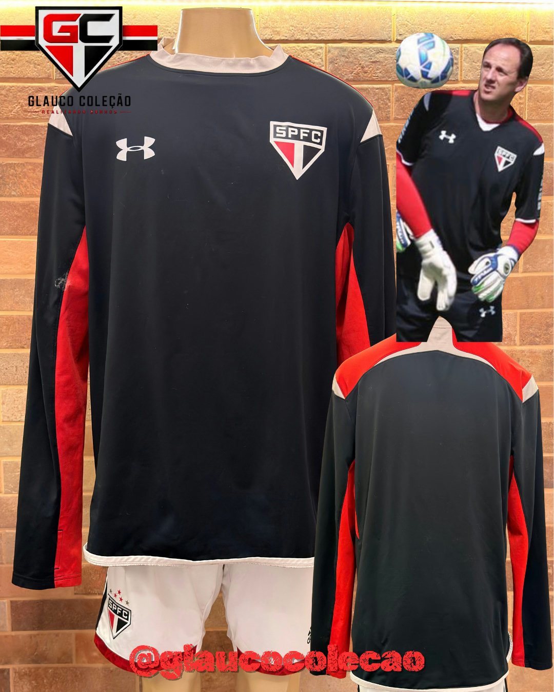 MOLETOM SÃO PAULO FC 2015/16 -🇾🇪🇾🇪 - TAMANHO 2GG - 🏷️ÓTIMO ESTADO🏷️