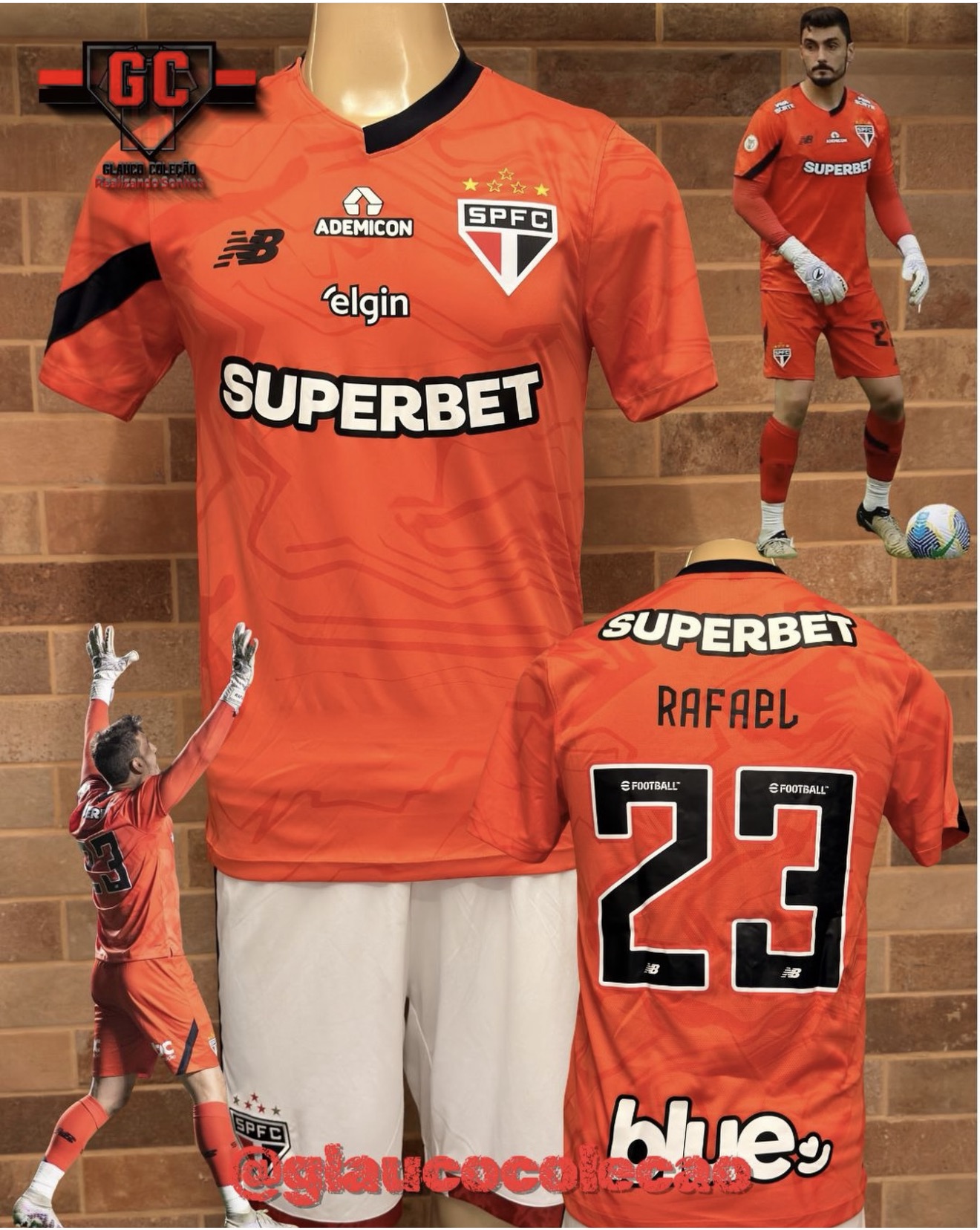 CAMISA SÃO PAULO FC 2024 -🇾🇪RAFAEL🇾🇪 - TAMANHO P -  🏷️EXCELENTE ESTADO🏷️