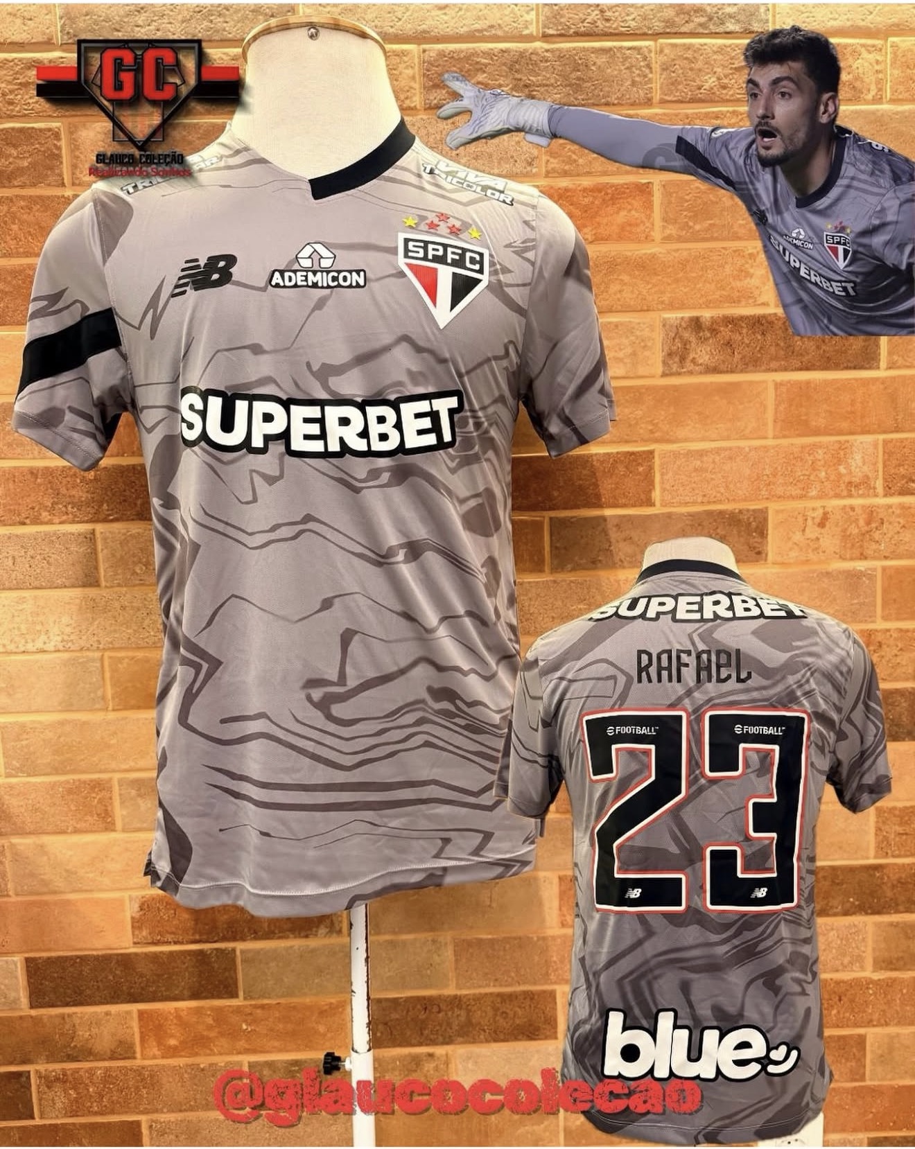 CAMISA SÃO PAULO FC 2024/25 -🇾🇪RAFAEL🇾🇪 - TAMANHO M -  ⚽️PREPARADA PARA JOGO⚽️  🏷️EXCELENTE ESTADO🏷️