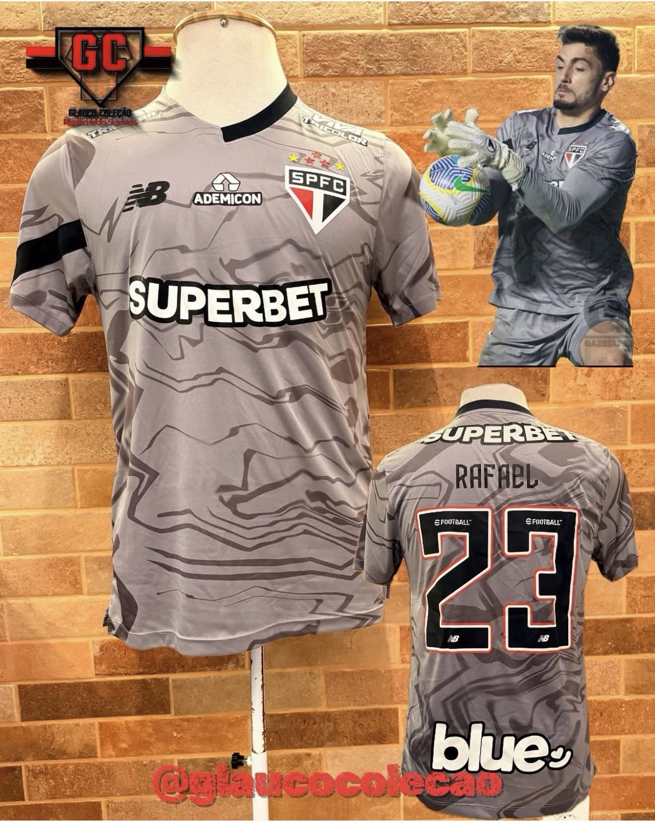 CAMISA SÃO PAULO FC 2024/25 -🇾🇪RAFAEL🇾🇪 - TAMANHO M -  ⚽️PREPARADA PARA JOGO⚽️  🏷️EXCELENTE ESTADO🏷️