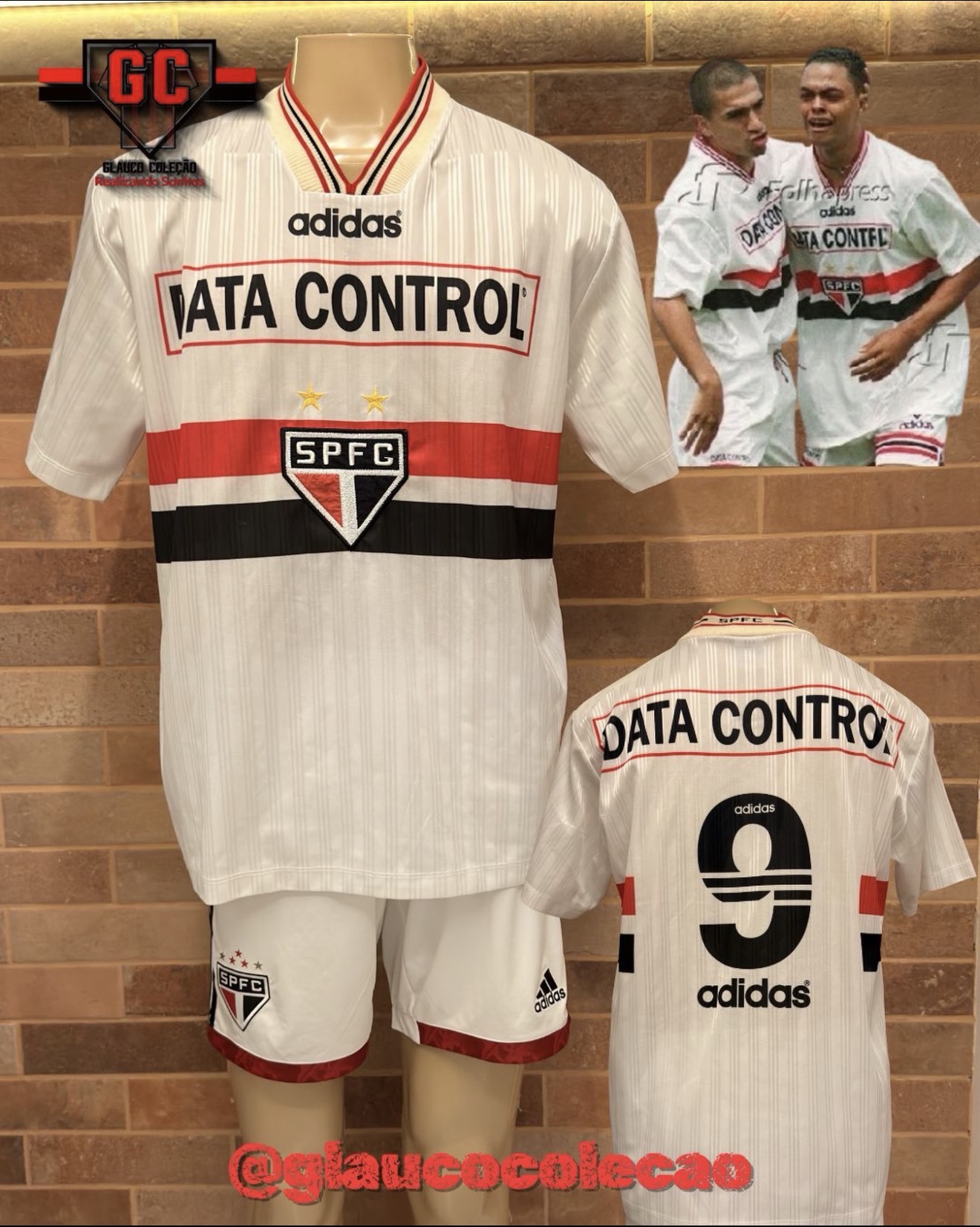 CAMISA SÃO PAULO FC 1997 -🇾🇪ARISTIZABAL🇾🇪 - TAMANHO G - EXCELENTE ESTADO