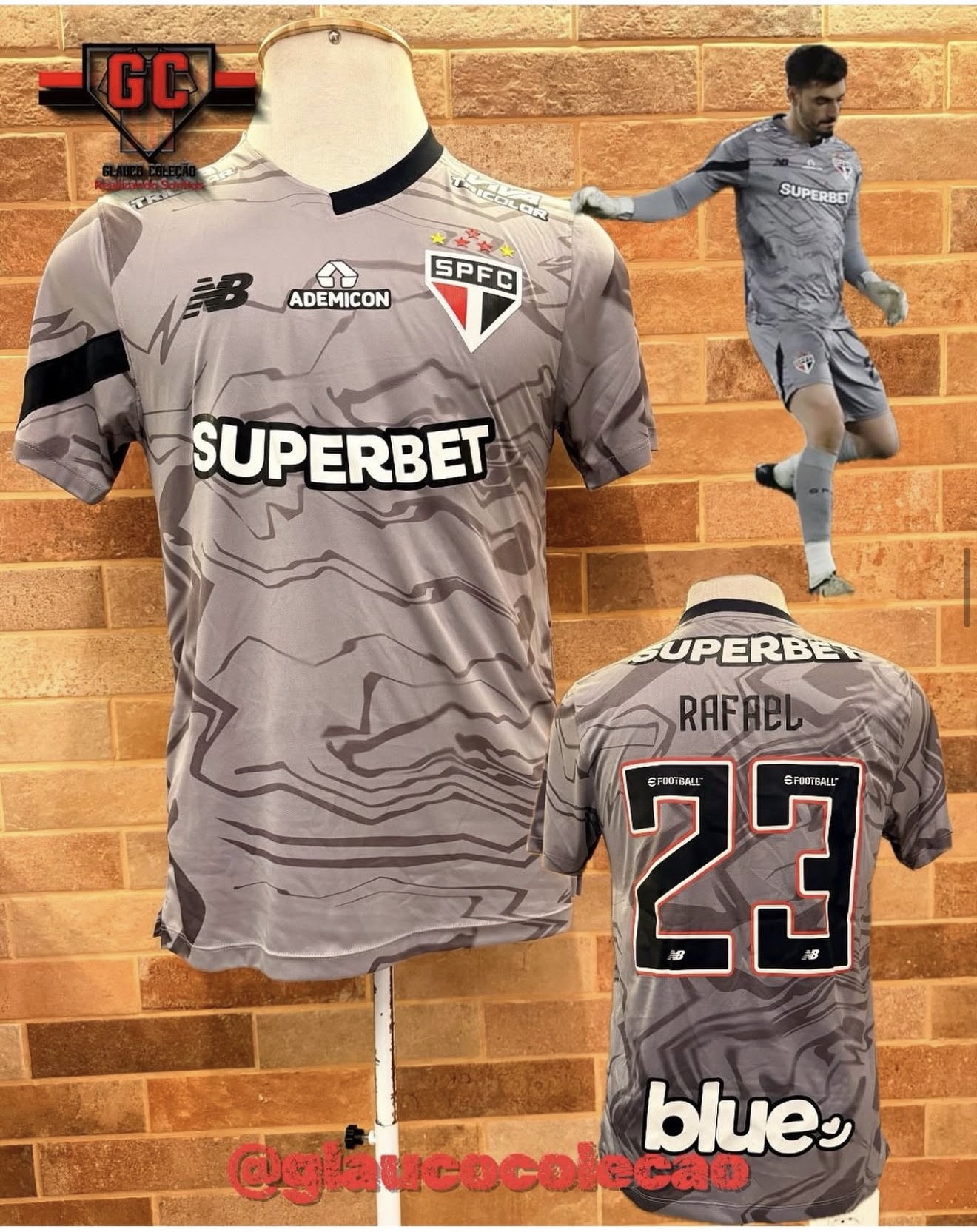 CAMISA SÃO PAULO FC 2024/25 -🇾🇪RAFAEL🇾🇪 - TAMANHO M -  ⚽️PREPARADA PARA JOGO⚽️  🏷️EXCELENTE ESTADO🏷️