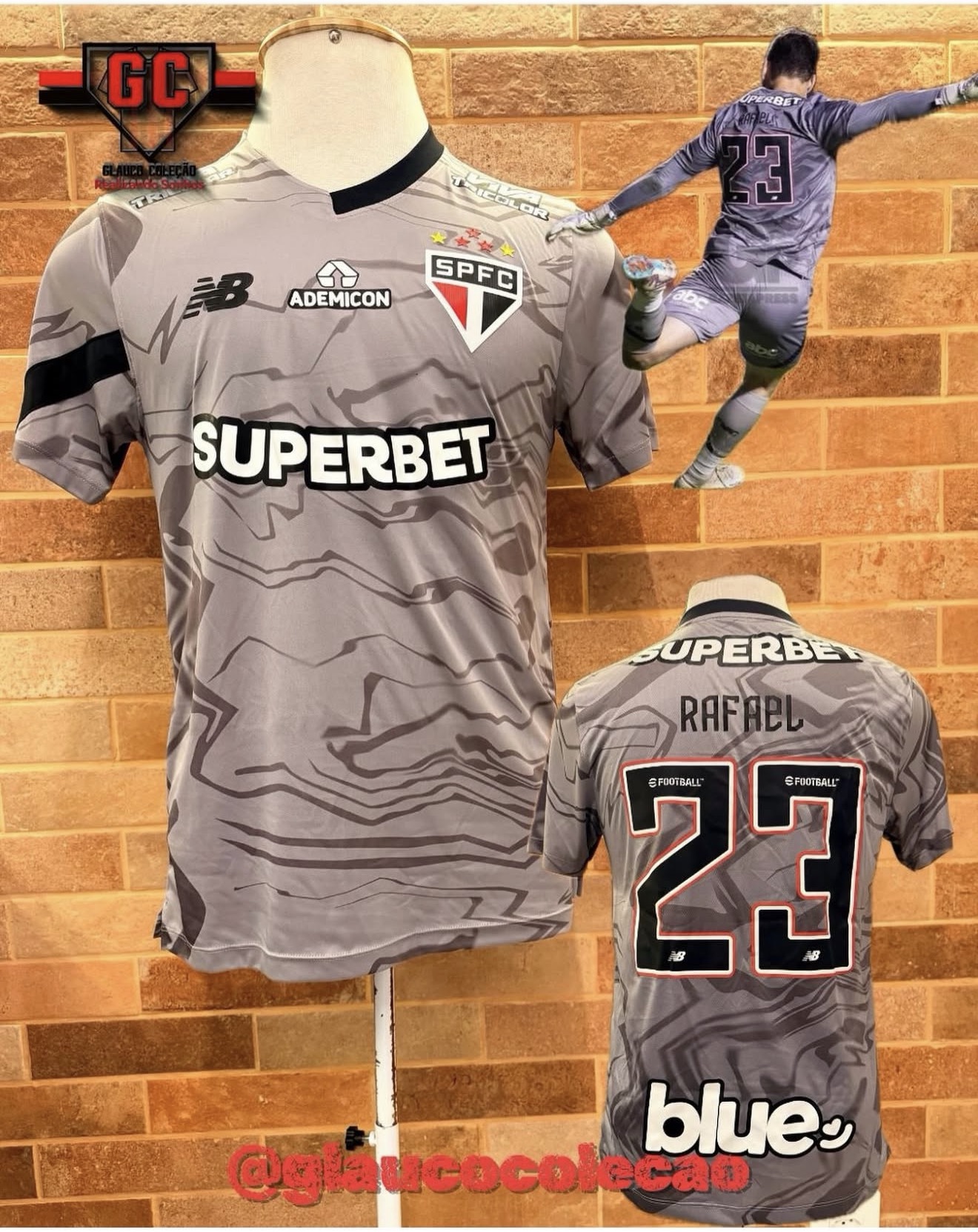 CAMISA SÃO PAULO FC 2024/25 -🇾🇪RAFAEL🇾🇪 - TAMANHO M -  ⚽️PREPARADA PARA JOGO⚽️  🏷️EXCELENTE ESTADO🏷️