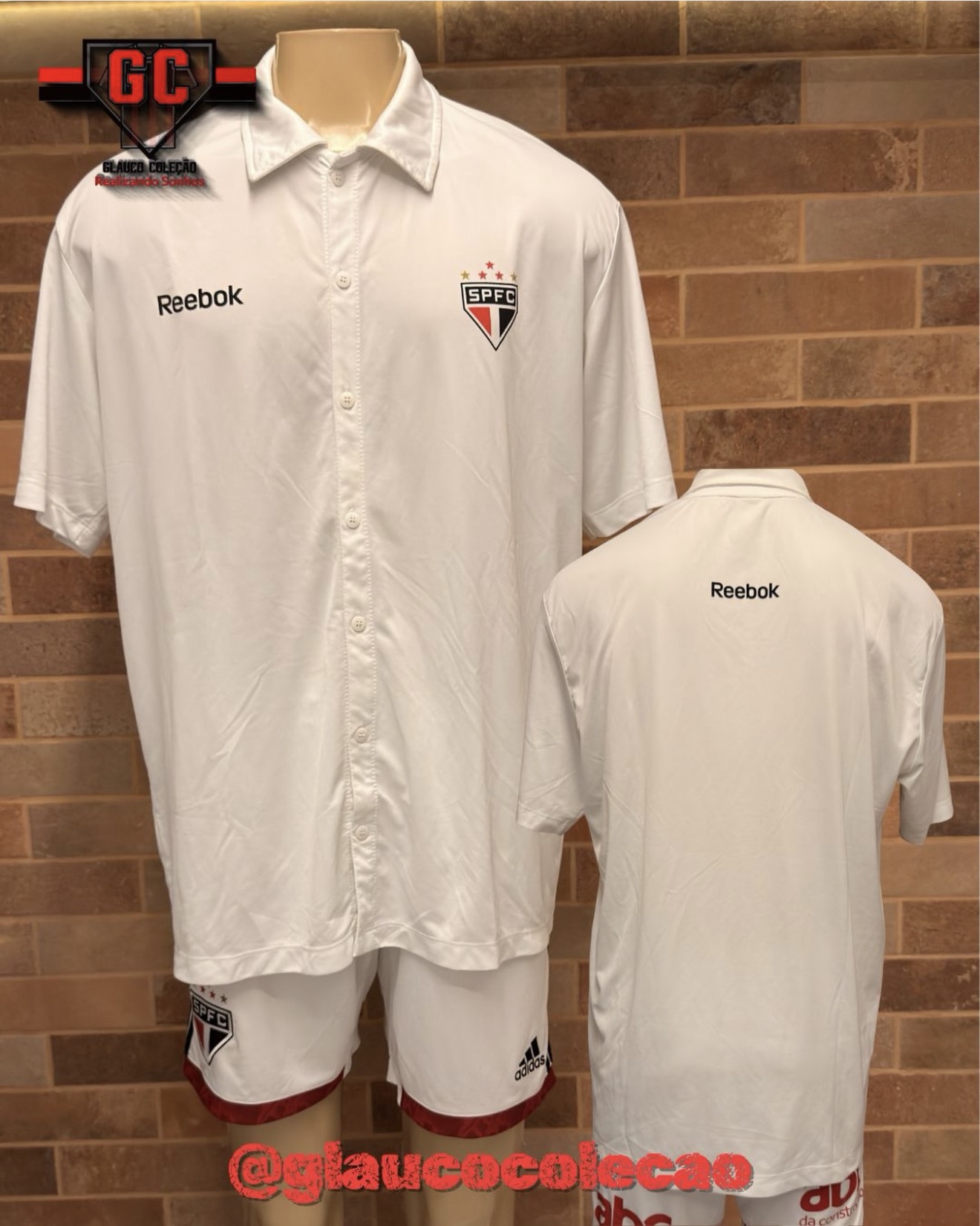 CAMISA COMISSÃO TÉCNICA SÃO PAULO FC 2009 -🇾🇪🇾🇪 - TAMANHO G - 🏷️ÓTIMO ESTADO🏷️