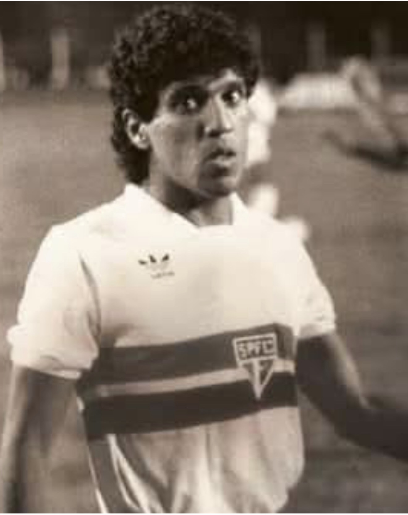 CAMISA SÃO PAULO FC LIBERTADORES 1987 -🇾🇪SILAS🇾🇪 - TAMANHO G -  ⚽️DE JOGO⚽️  🏷️ÓTIMO ESTADO🏷️