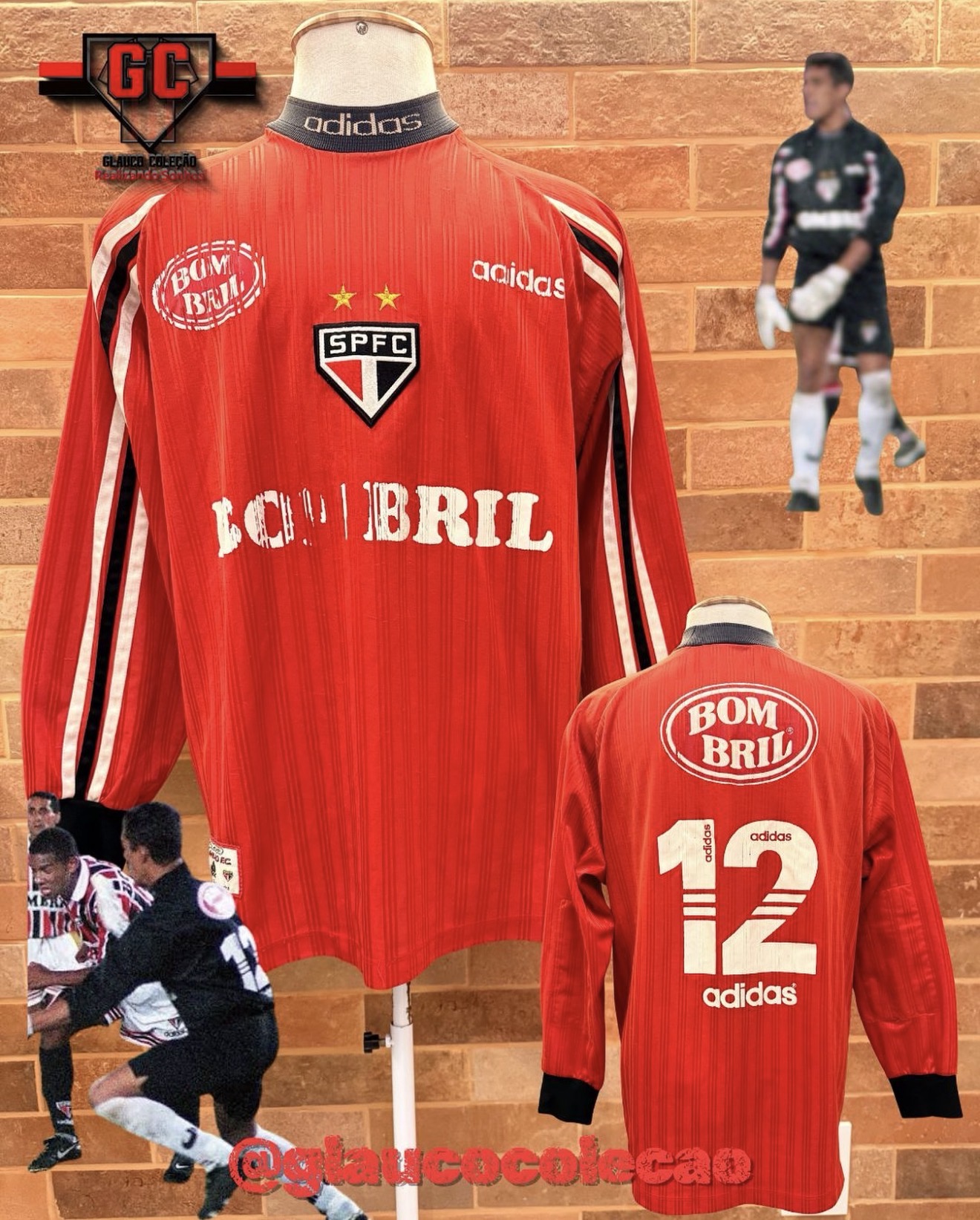 CAMISA SÃO PAULO FC 1997/98 -🇾🇪ROGER🇾🇪  - TAMANHO G -🏷️BOM ESTADO🏷️